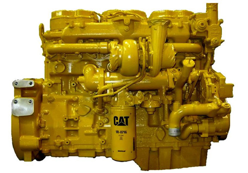 Дизельный двигатель с турбонаддувом Caterpillar C-10