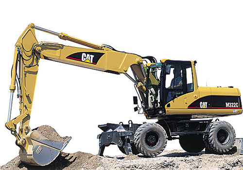 Колёсный экскаватор Caterpillar M322C