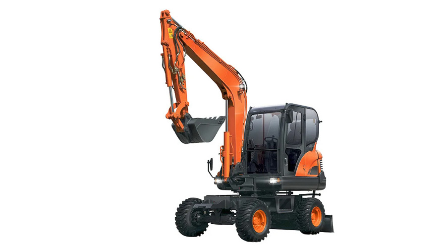 Колёсный экскаватор Doosan DX55