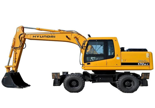 Колесный экскаватор Hyundai R170W-7