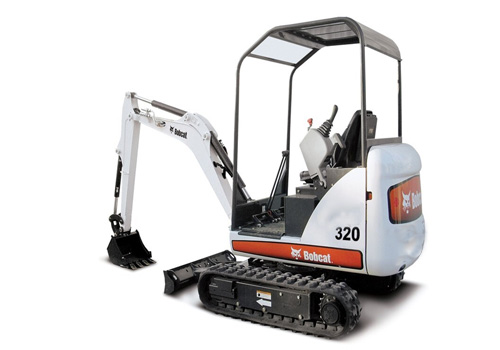 Мини-экскаватор с бортовым поворотом BOBCAT 320