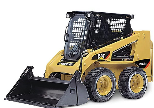  Мини-погрузчик с бортовым поворотом Caterpillar 216B3