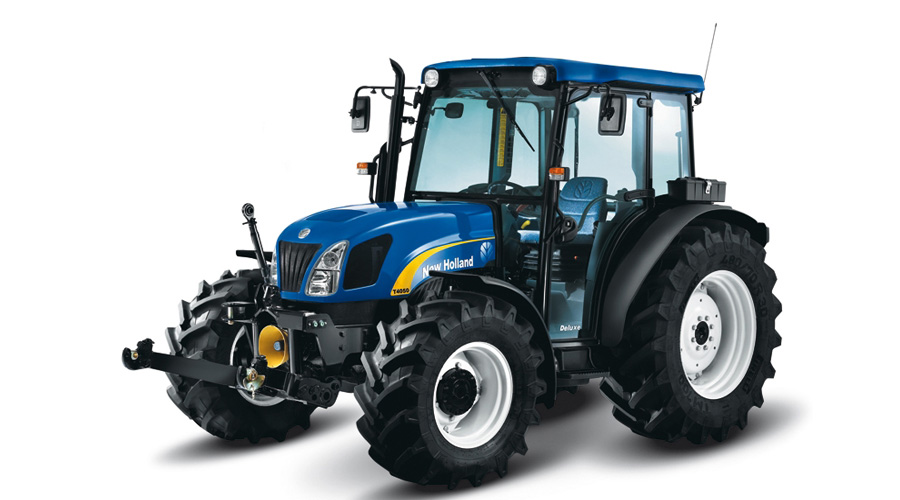 Полноприводный колёсный трактор New Holland TN75DA